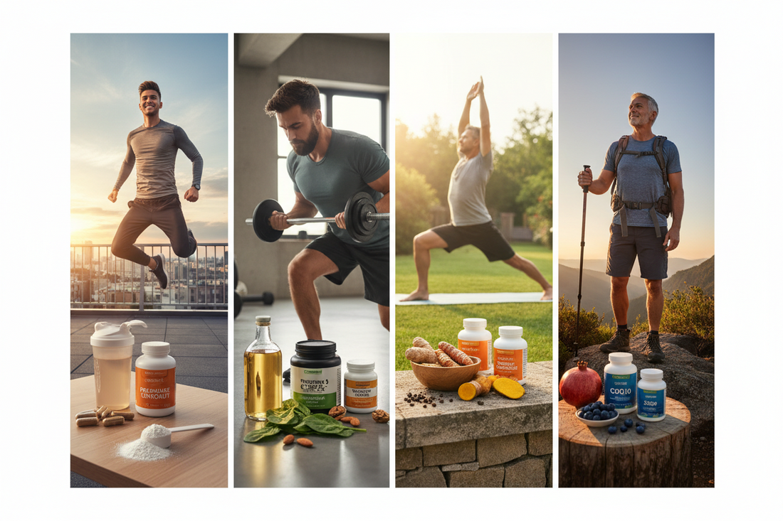Men's Health Supplements: The Essential Guide by Decade