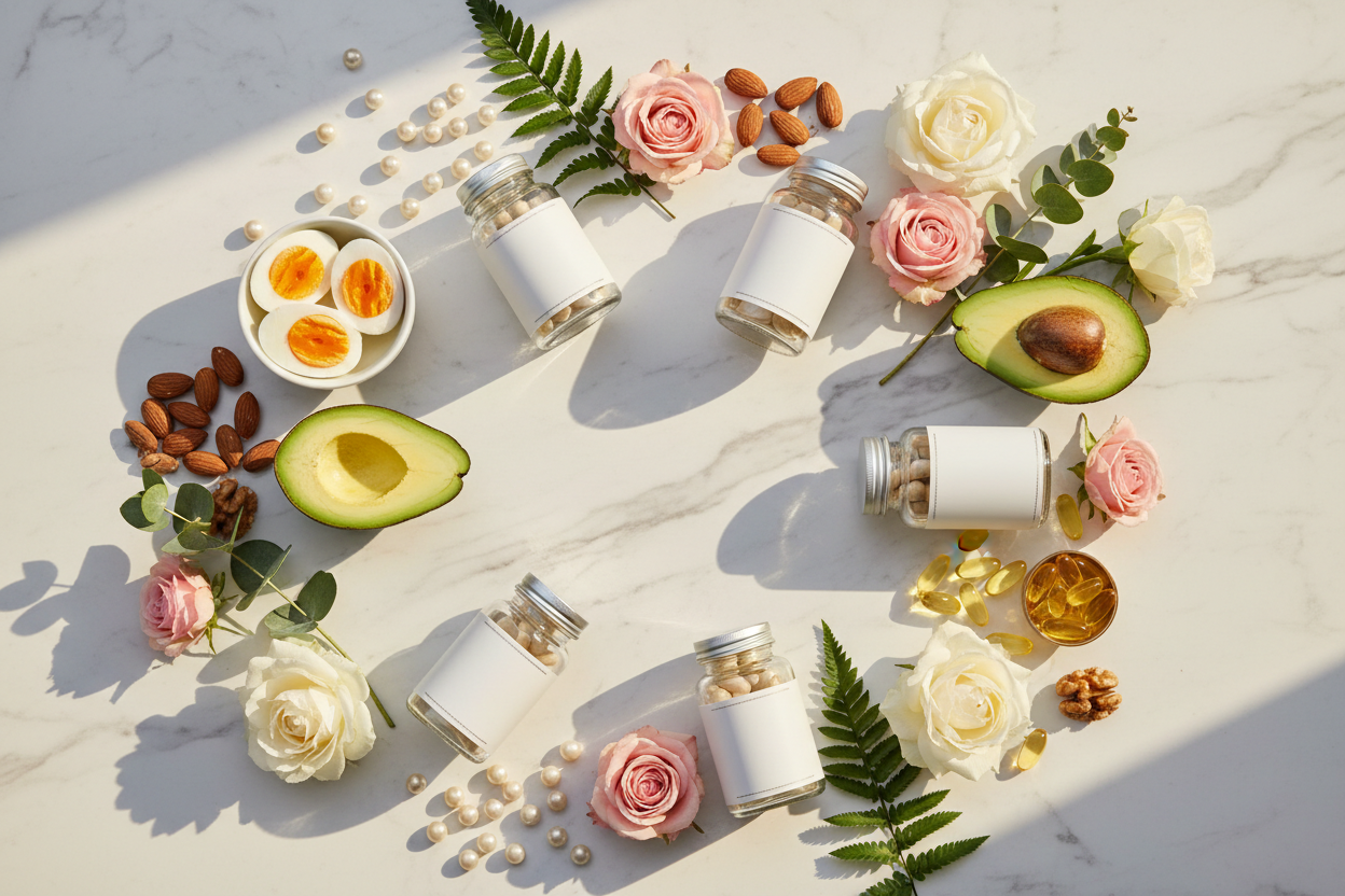 The Beauty-From-Within Stack: 6 Supplements for Hair, Skin & Nails