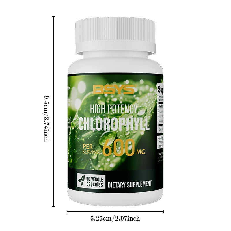 Chlorophyll Capsules  Fat Metabolism Support Aid Blood Purification & Detox Boost  Digestive Health & Constipation Relief Helper  Immune System Enhancement  Daily Detox & Wellness Supplement
