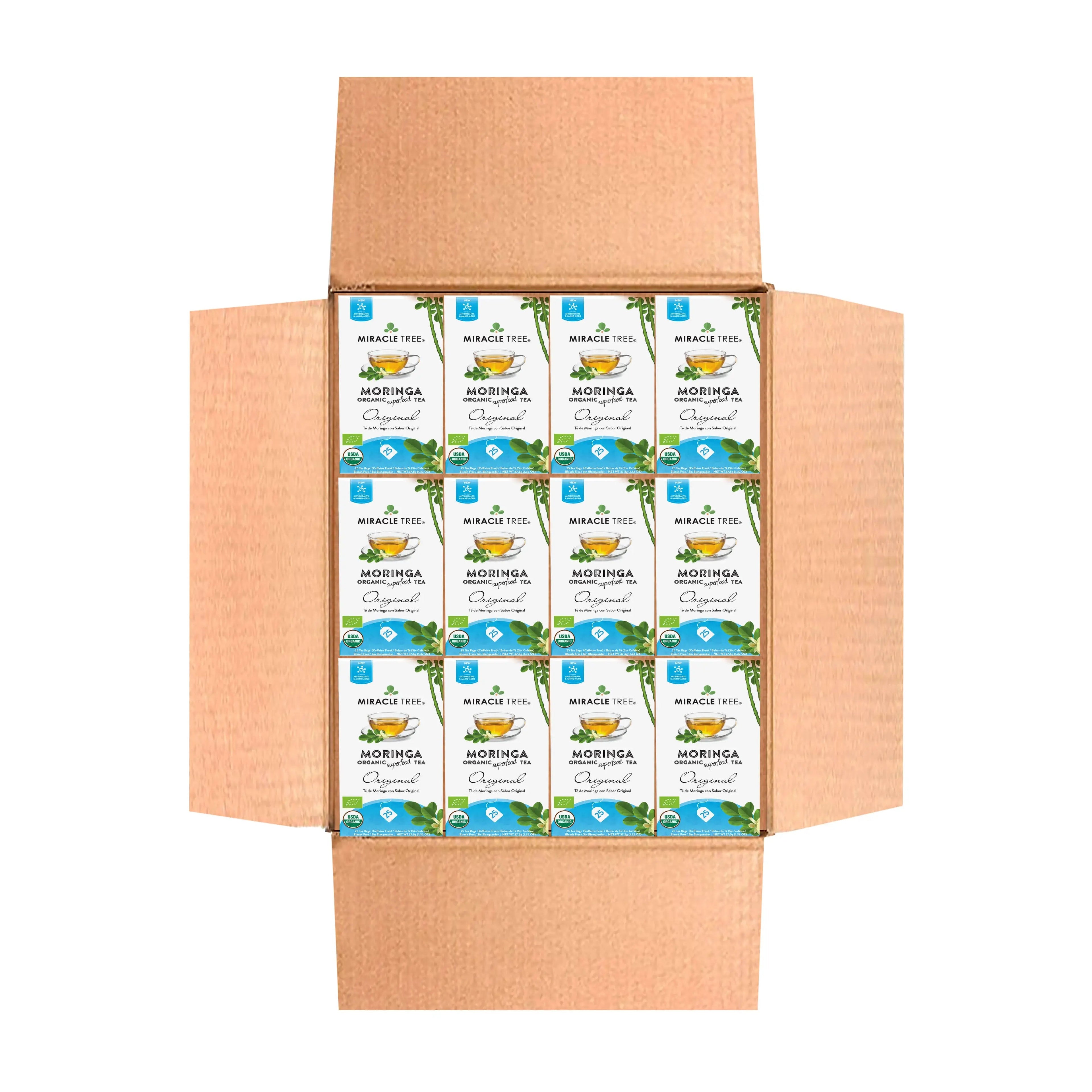 Organic Moringa Tea - Original - Caffeine-Free Herbal Tea