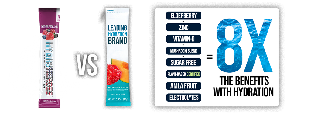 12 Count Variety Pack Mushroom Infused Hydration | 3 Flavors Sampler