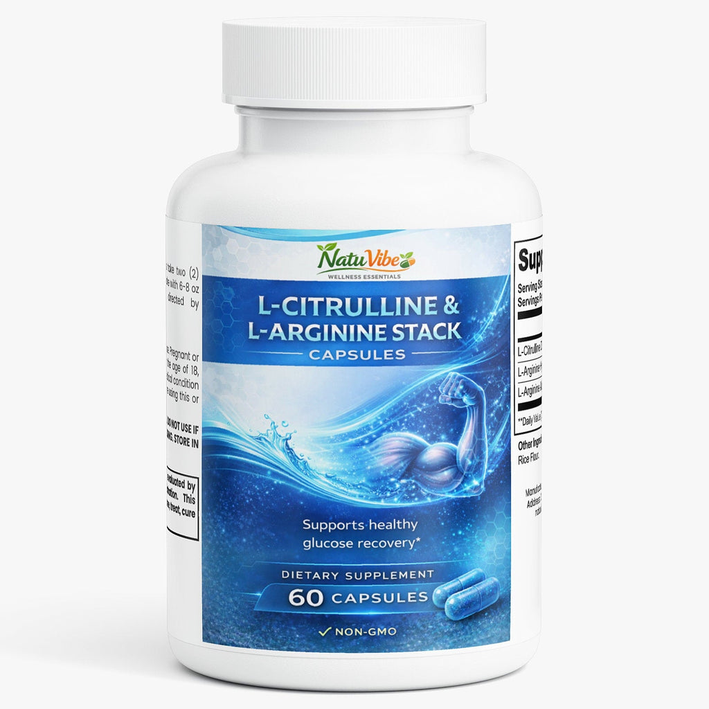 L-Citrulline & L-Arginine Stack 60 capsules