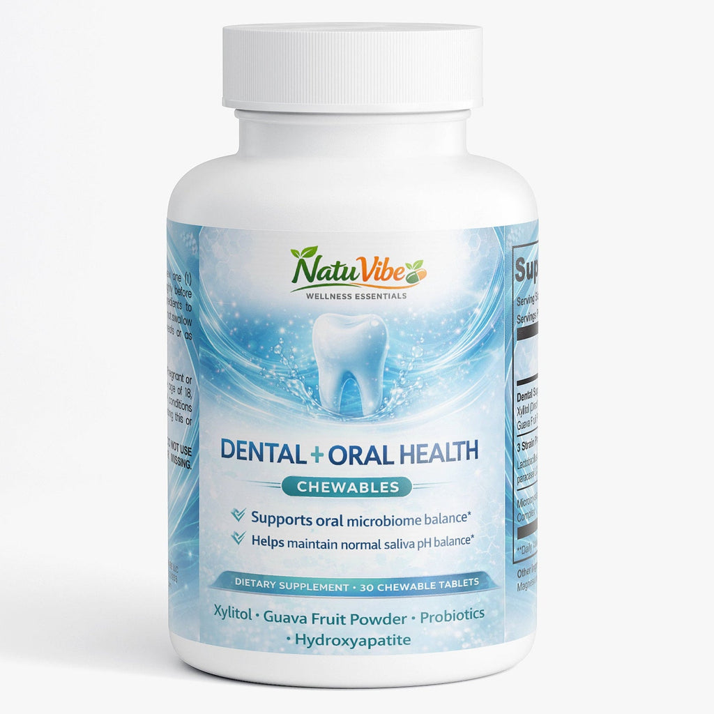 Dental + Oral Health Chewables 30 Tablets