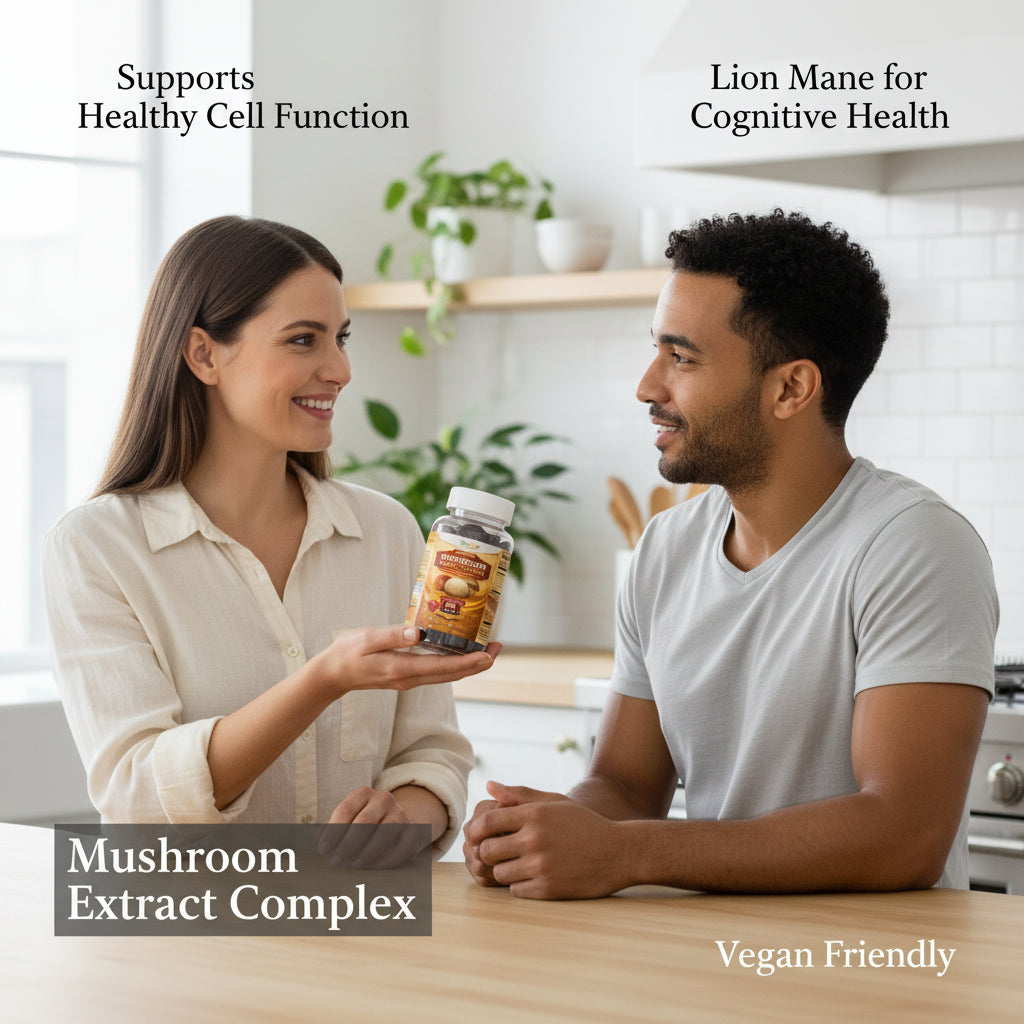 Mushroom Extract Complex 60 Gummies