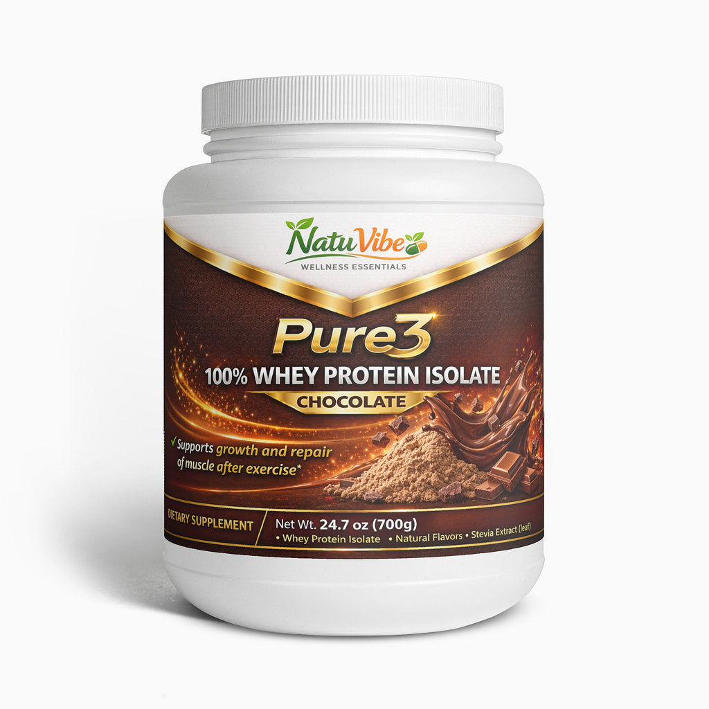 Pure3 100% Whey Protein Isolate (Chocolate)