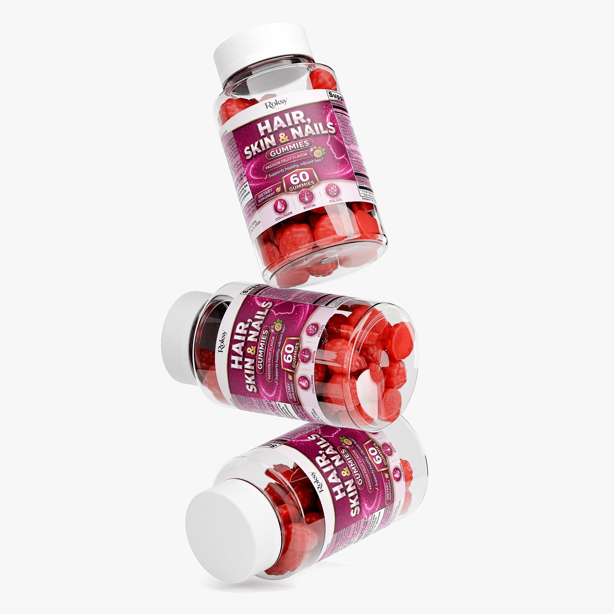 Hair, Skin & Nails 60 Gummies