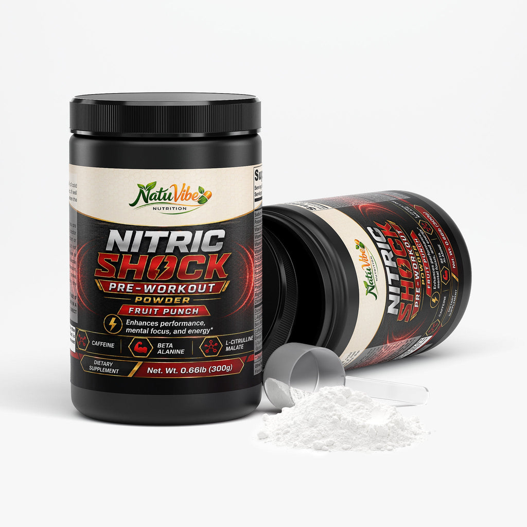 Nitric Shock Pre-Workout Powder (Fruit Punch)