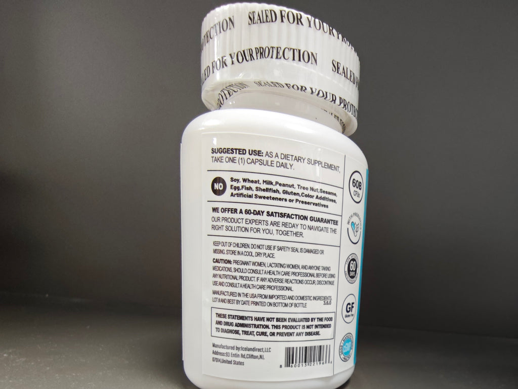 60 Billion CFU Probiotic Capsules  Acid-Resistant Stomach-Resistant Formula  Intestinal Delivery Technology  Digestive & Immune Health Support  Daily Gut Wellness Supplement