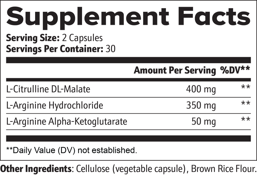 Nitric Oxide 60 caps