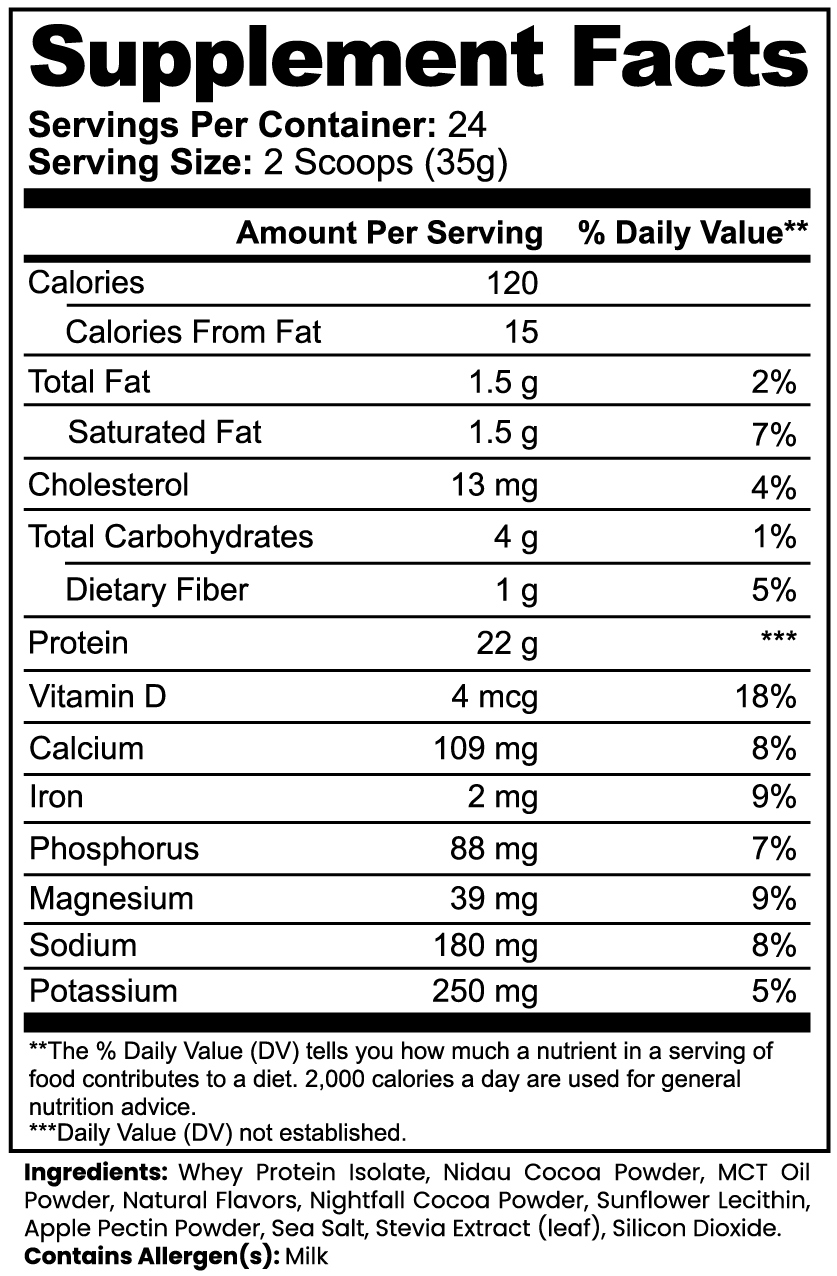 Advanced 100% Whey Protein Isolate Made with Love in the USA