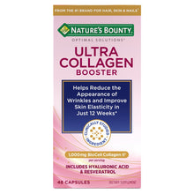 Nature's Bounty Optimal Solutions Ultra Collagen Booster Capsules - 48ct
