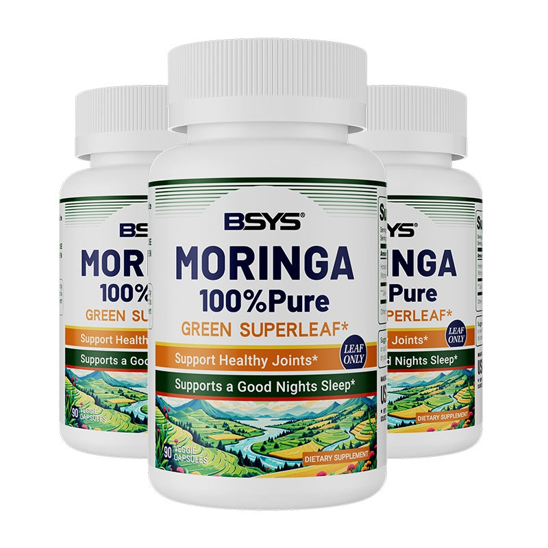Moringa Capsules  Antioxidant & Anti-Inflammatory Support  Blood Sugar Health Aid  Cholesterol Balance Formula  Heart Wellness Support  Immune Boost & Natural Defense  Daily Superfood Supplement