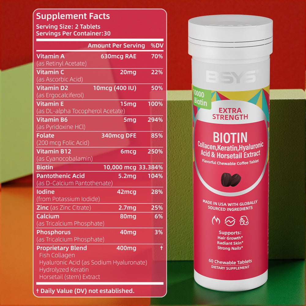 Coffee-flavored Biotin Chews Hair That Grows  Nails That Shine These Tasty Supplements Taste Like Your Favorite Brew No Chalky Mess Just Glow From The Inside Out HairGoals  CoffeeLo