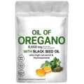 300 Softgels Oil of Oregano with Black Seed Oil 6000mg Organic-Non-GMO, Gluten Free -USA
