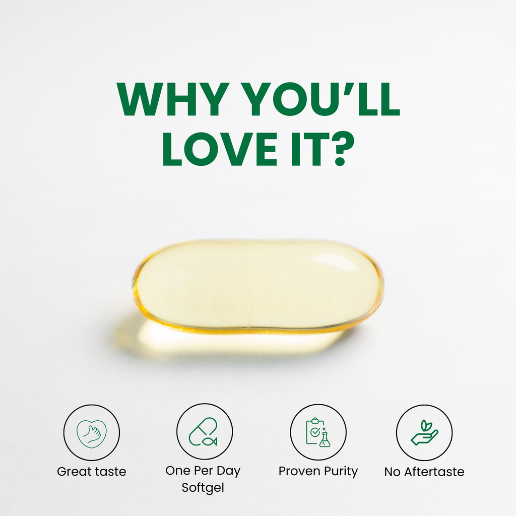 Halal Fish Oil Omega-3 (Halal Gelatin) Softgels by Zaytun Vitamins