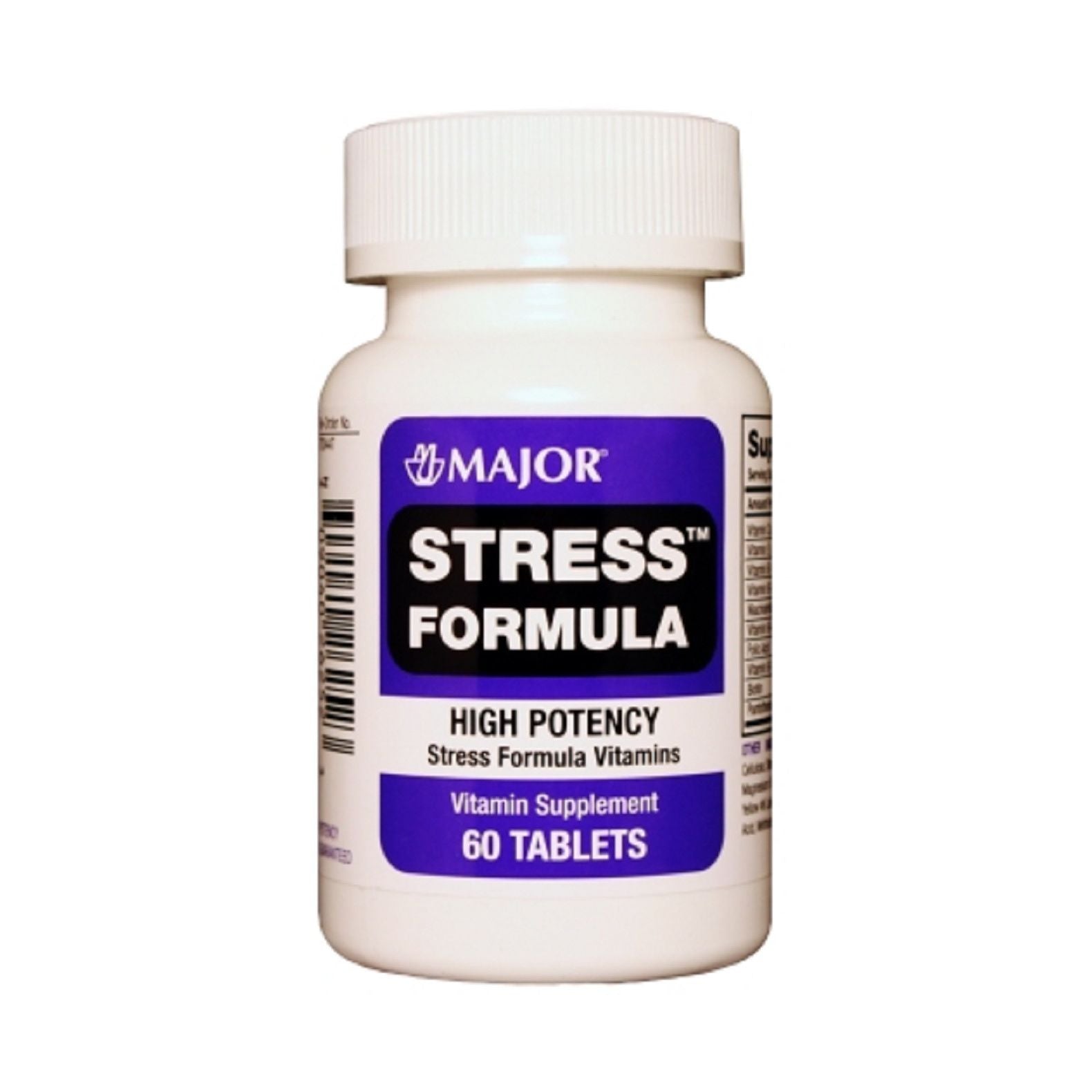 Major Stress Formula High Potency Vitamin Supplement - 60 Tablets