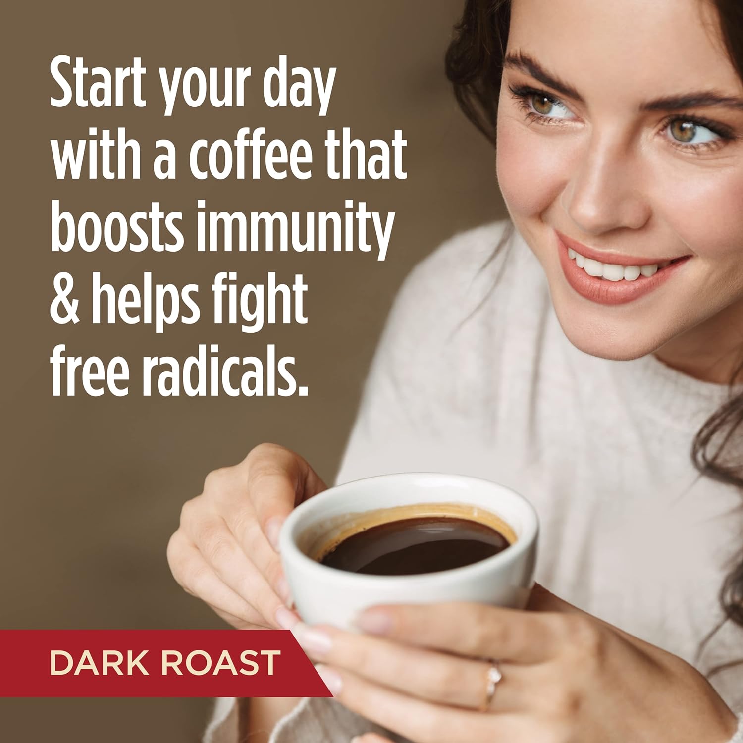 Slim Organic Coffee Pods with Diet Support  Bold Flavor