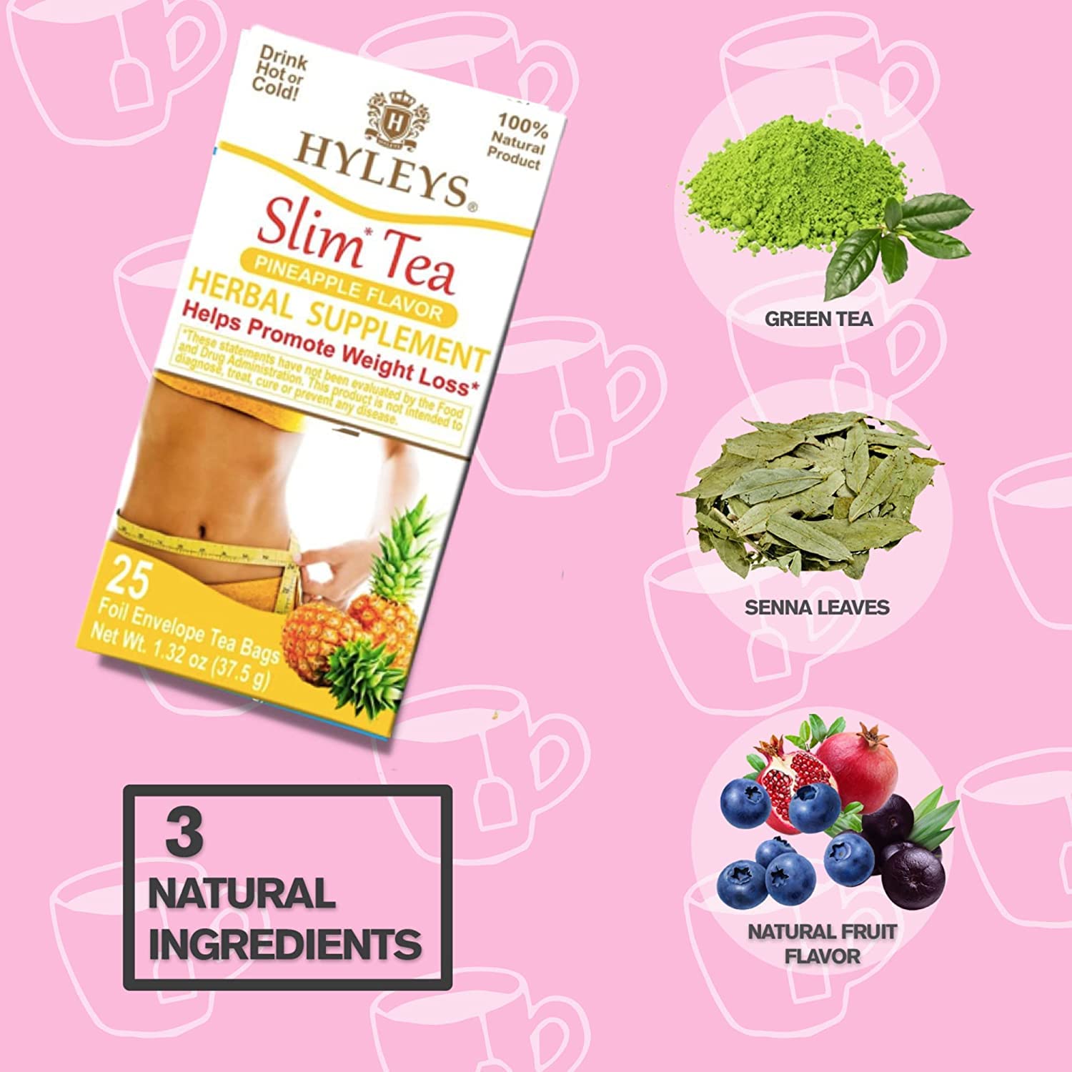 Pineapple Detox Slimming Tea