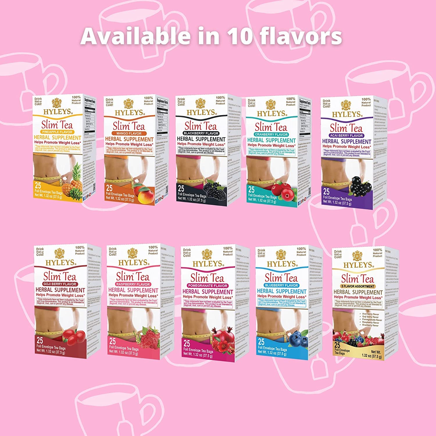 Pineapple Detox Slimming Tea