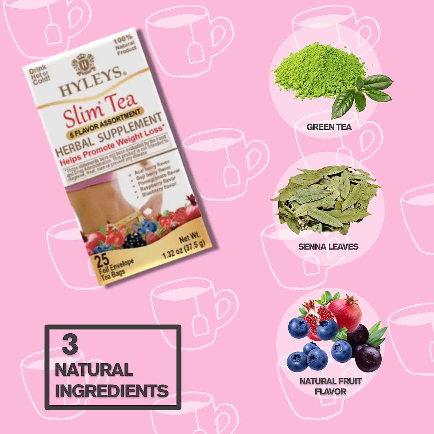 Pineapple Detox Slimming Tea