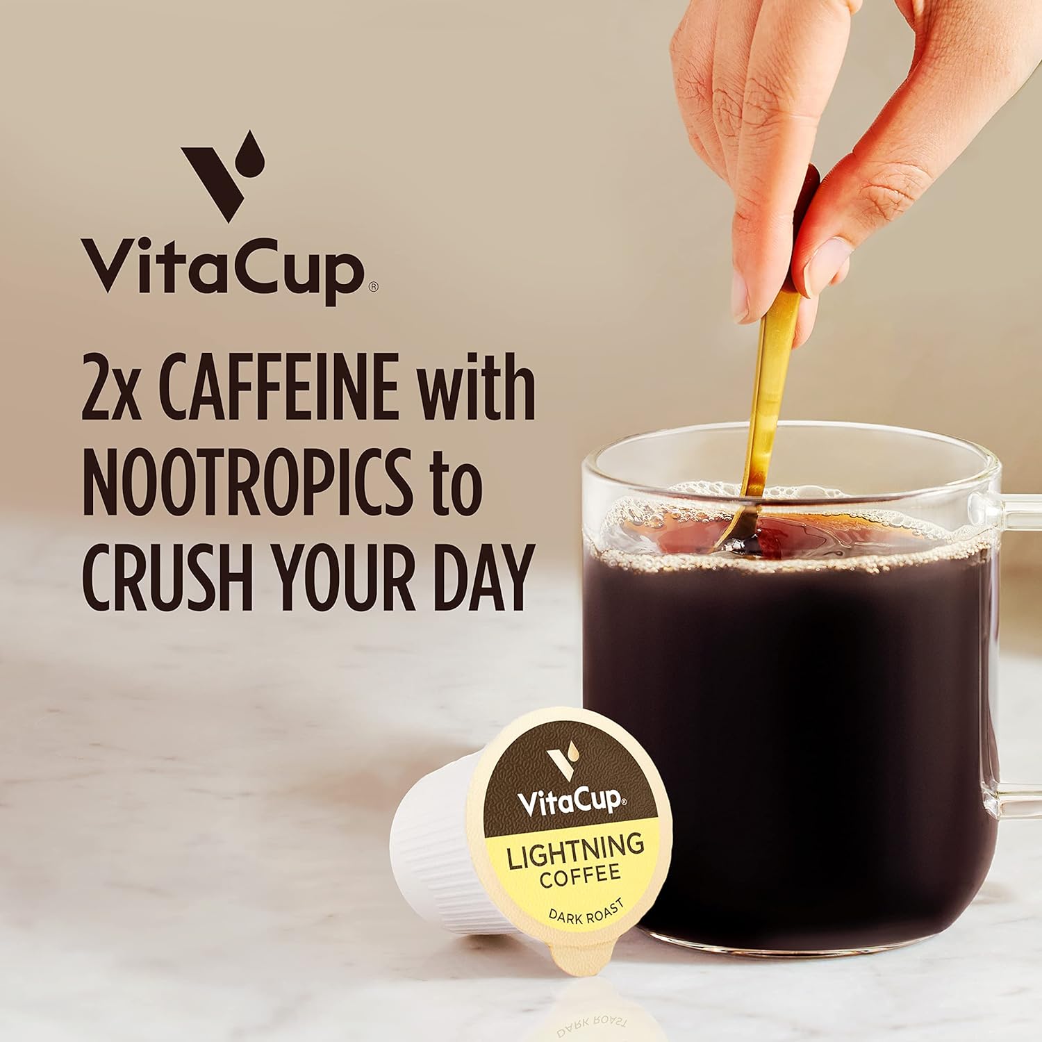 Slim Organic Coffee Pods with Diet Support  Bold Flavor