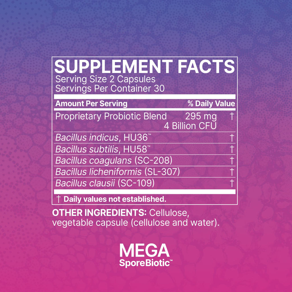 Microbiome Labs MegaSporeBiotic Probiotics for Women & Men