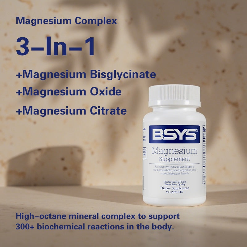 Magnesium Supplements Sleep & Anxiety Relief Aid  Muscle Relaxation Support  Heart Health & Blood Sugar Balance Formula  Cognitive Function Enhancement  Nighttime Wellness Supplement