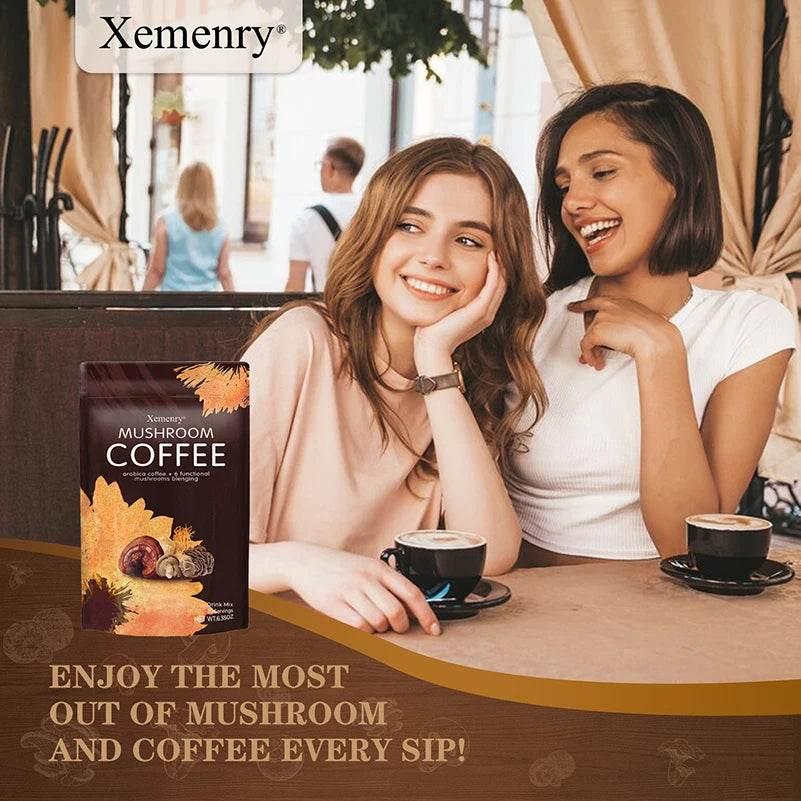 Organic Mushroom Coffee -  Supports Immune, Focus, Concentration, Stress, Digestion & Energy