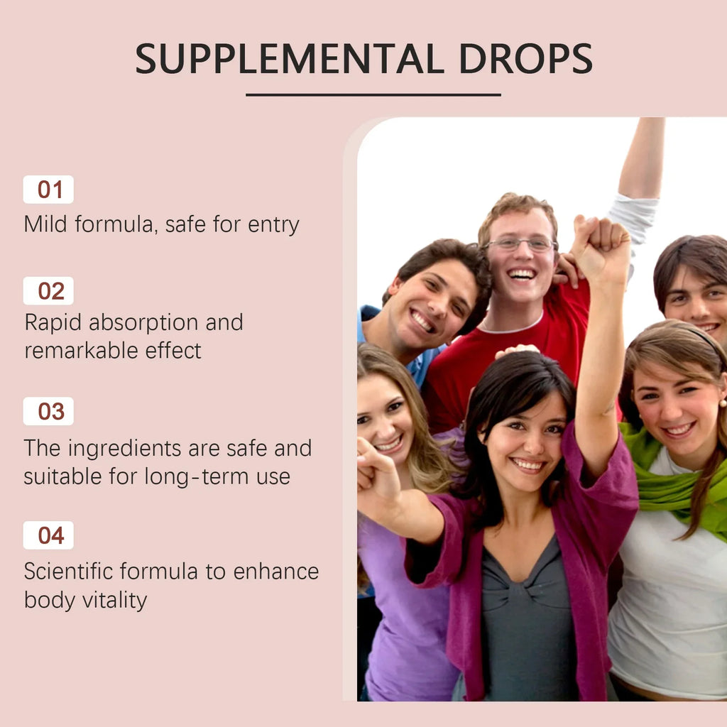 Googeer 59ml Ginseng Extract Drops Dietary Supplement Enhance Energy Immune Relieve Fatigue Herbal Health Entrance Drops