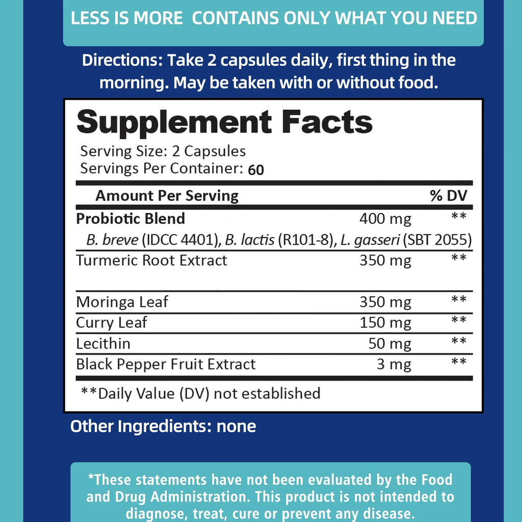 Provitalize - Weight Management, Gut Health, Digestive Support, Bloating Relief - 120 Capsules