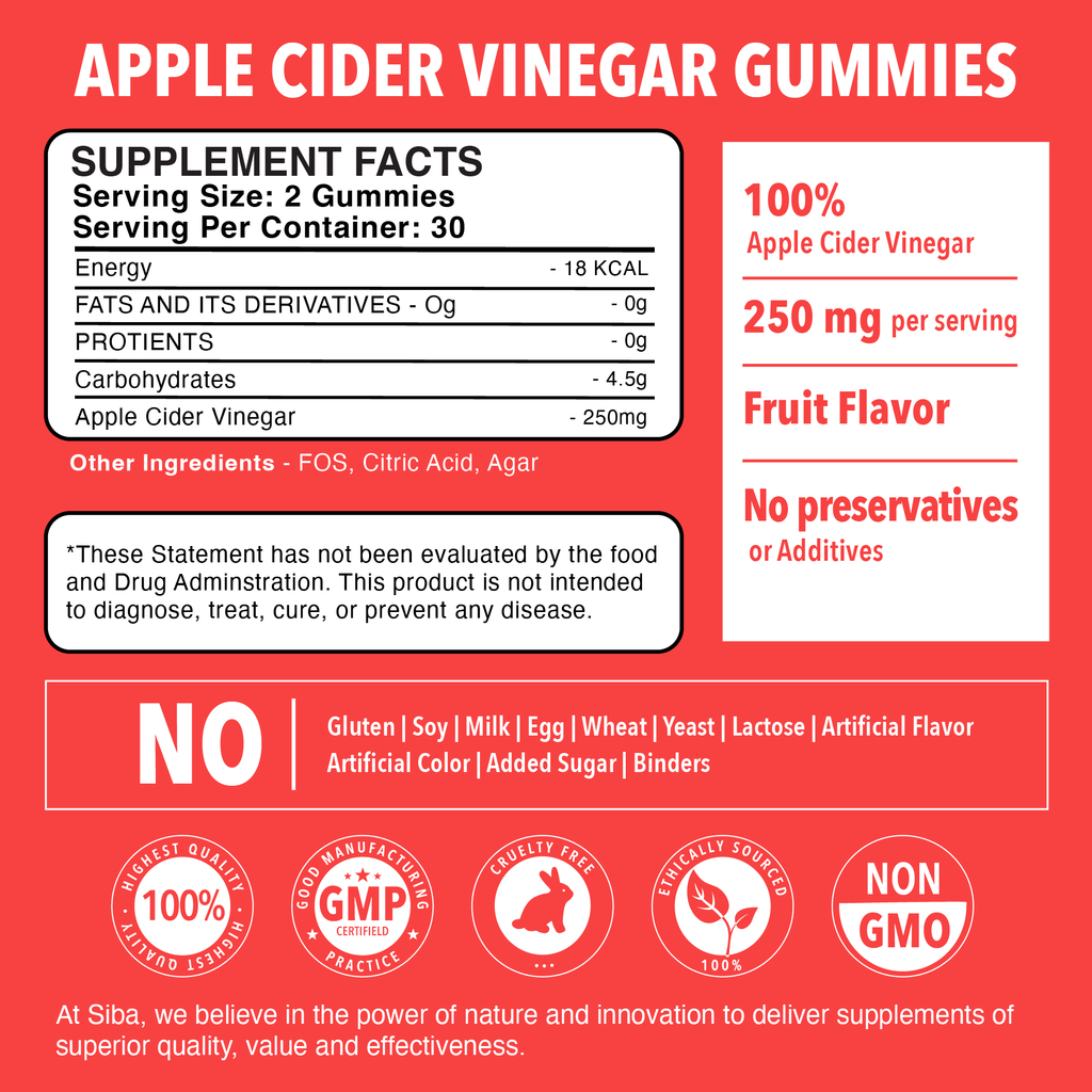 Apple Cider Vinegar Gummies