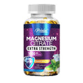 Magnesium Citrate 1000mg - Maximum Absorption for Muscle, Nerve, Bone and Heart Health - 120 Capsules
