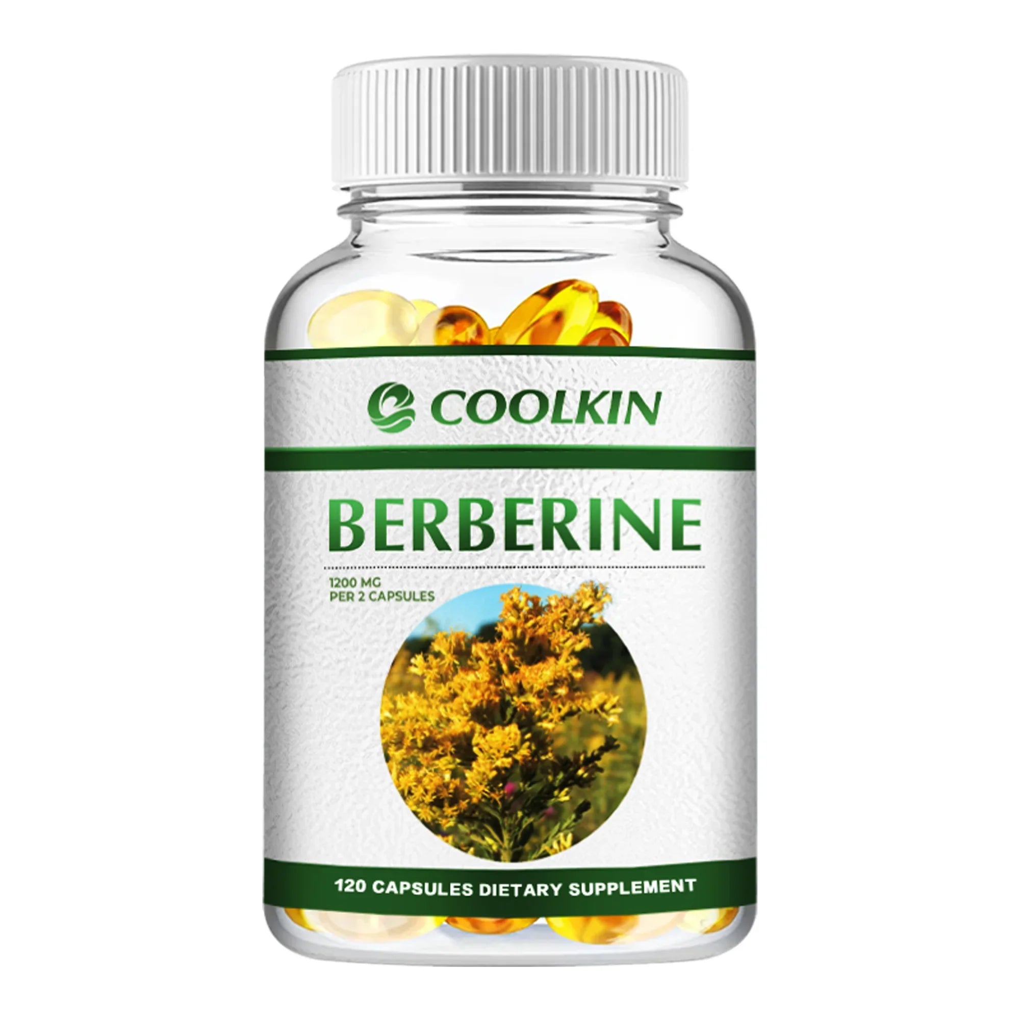 Premium Berberine Supplement - Supports Immune System, Cardiovascular Heart & Gastrointestinal Wellness - 120 Capsules