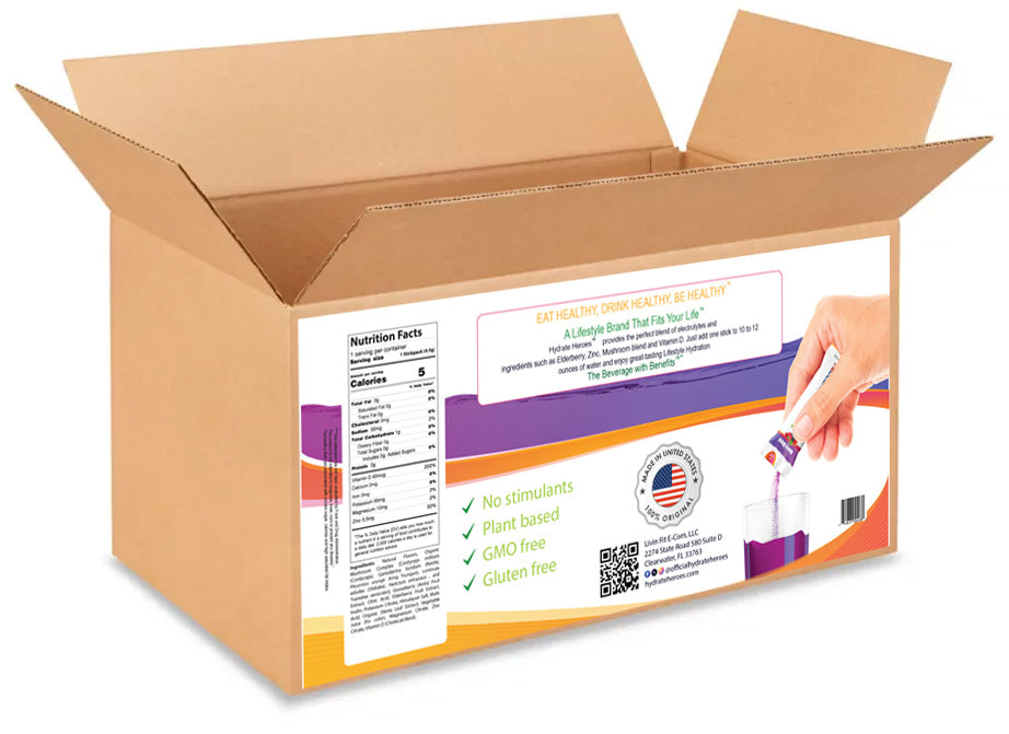1000 Count Tropical Paradise Bulk Mushroom Hydration | Wholesale Value Pack
