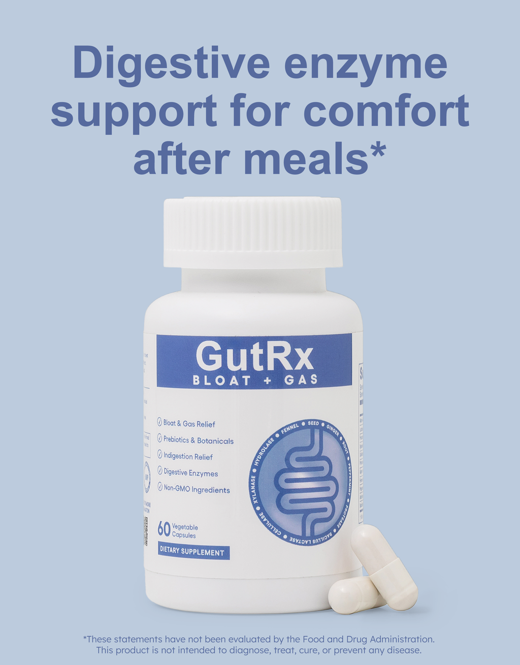 GutRx Bloat + Gas