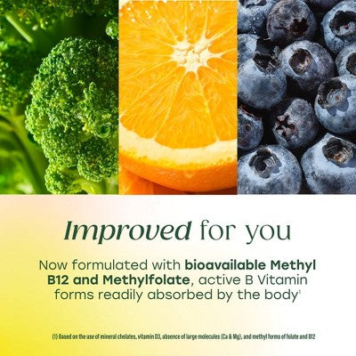 MegaFood Mens Multivitamin, Multivitamin for Men 40+ Immune Support, Vegetarian Tablets - 30ct: Non-GMO Project Verified