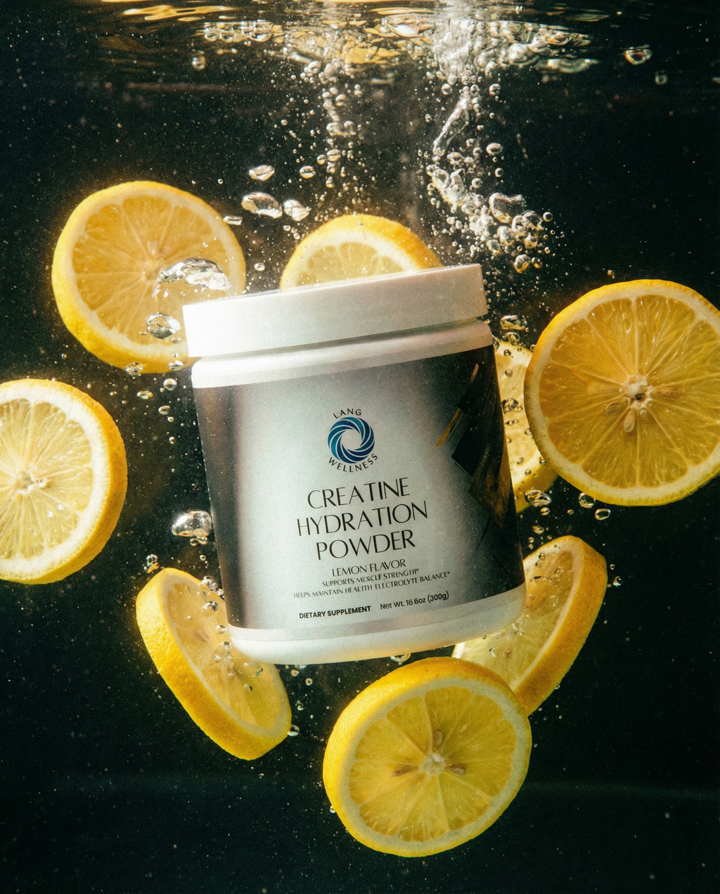 Creatine Hydration Powder (Lemon Flavor)