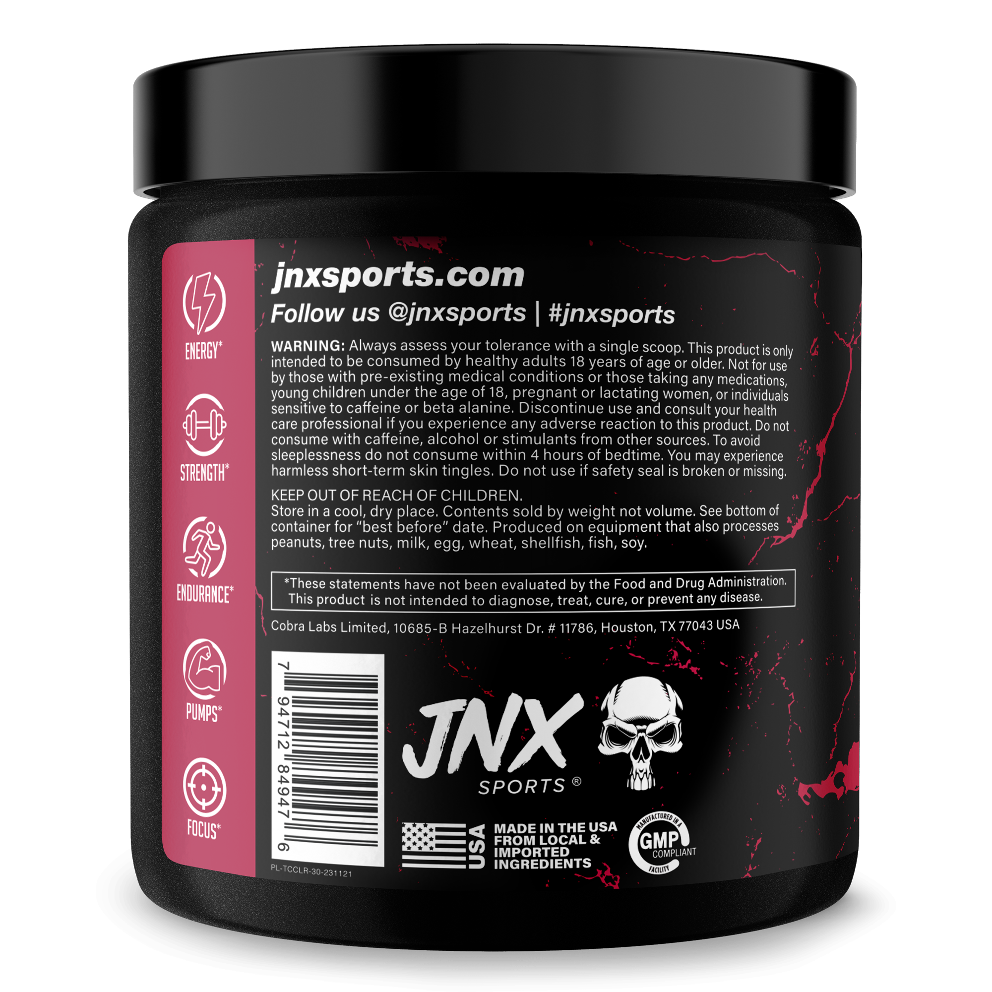 The Curse! Pre-Workout 30 Serve