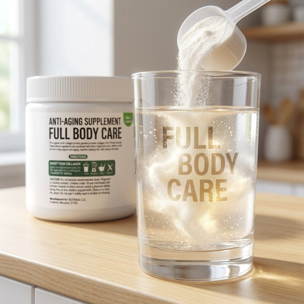 Multi Collagen Peptides Powder for Hair, Skin, Nails & Joint Support