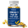 Omega 3 Fish Oil Dietary Supplement with DHA EPA to Support Eyes, Heart, Brain and Immune System