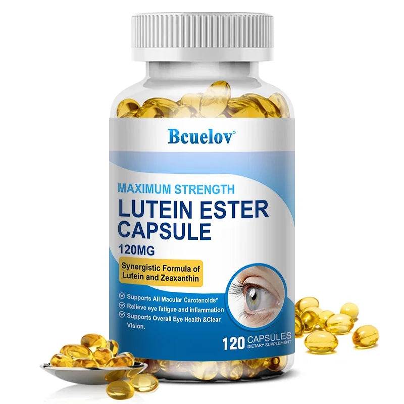Lutein Supplements with Zinc and Grape Seed Extract May Support Clearer Vision, Relieve Dry Eyes, and Promote Overall Eye Health