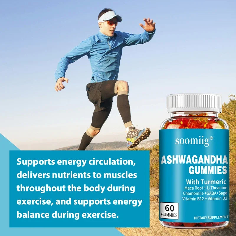 Ashwagandha, Turmeric, Chamomile, Black Pepper Extracts, Supports Mood Balance, Supports Energy, Immune Health, Antioxidant