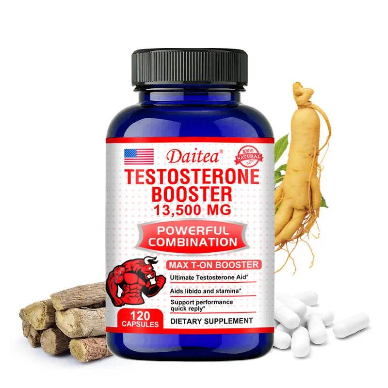 Men's Health Supplements - Helps Adult Men Improve Vitality, Energy Levels and Athletic Endurance