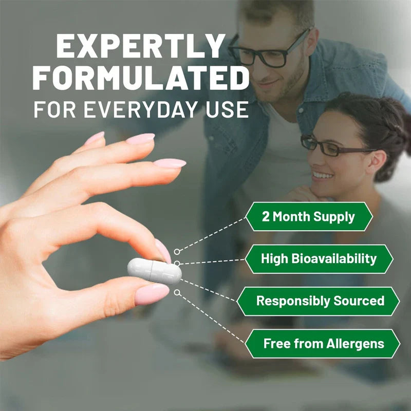 Ginseng Extract Capsules - Improve Immunity and Endurance, Enhance Athletic Ability, and Refresh The Mind