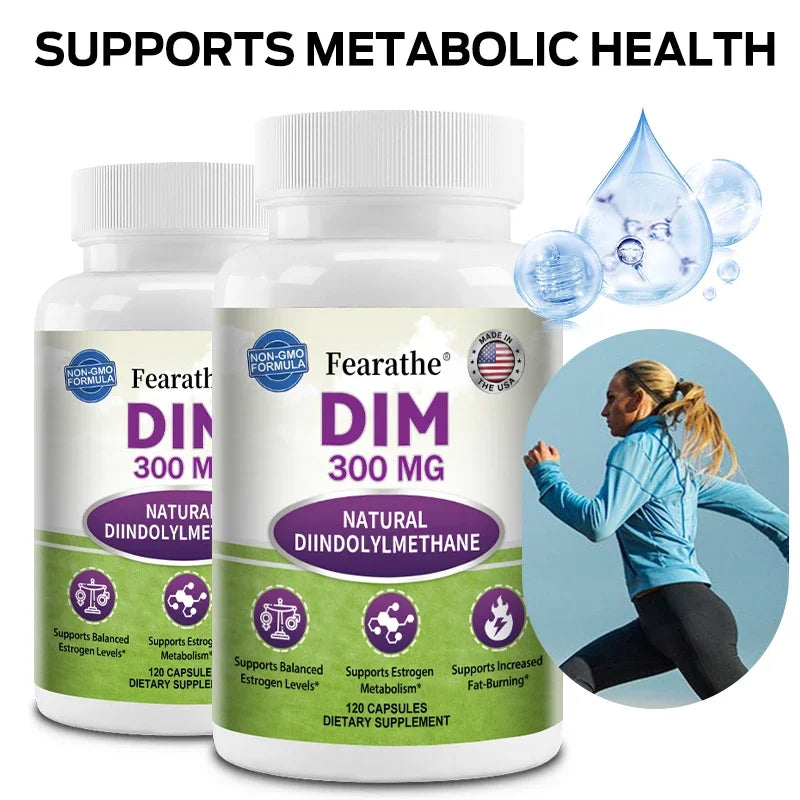 DIM Supplement for Men and Women (Diindolylmethane Estrogen Blocking Supplement, Hormonal Acne, Hormone Balance)