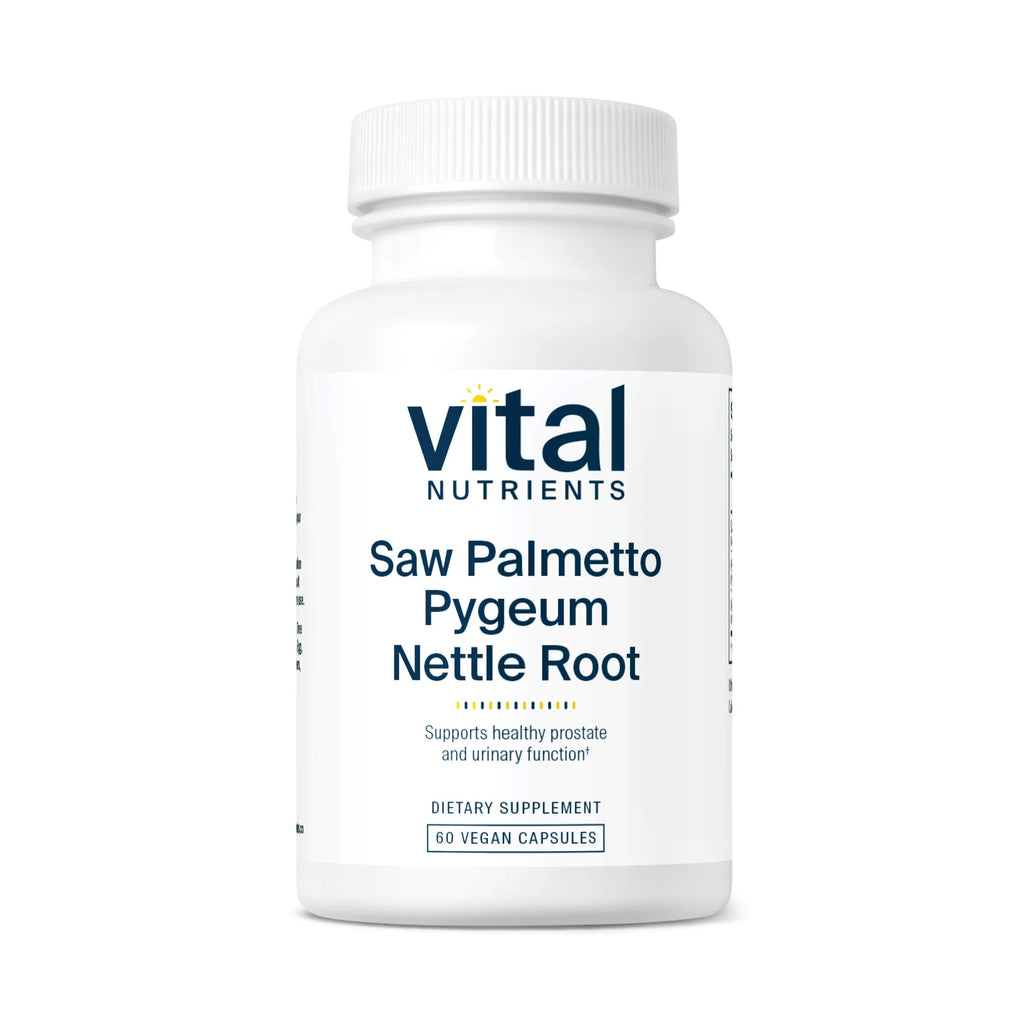 Saw Palmetto Extract 909 mg, Nettle Root Extract 300 mg, Supports Urinary Tract and Prostate Health, 60 Capsules