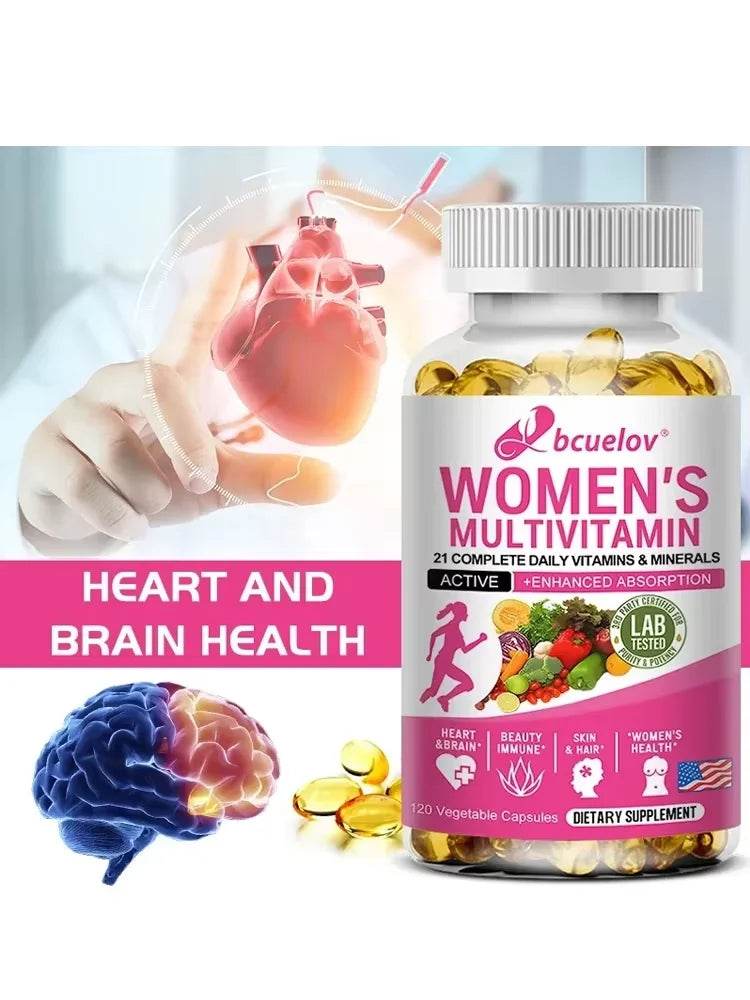 Multivitamins, accelerated metabolism antioxidant supplements, multivitamin supplements, immune women's multidimensional, cardio