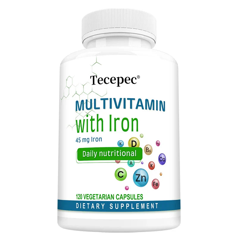 Multivitamin Supplements, Containing Minerals Such As Iron, Zinc, and Calcium, Support Overall Health and Supplement Nutrition