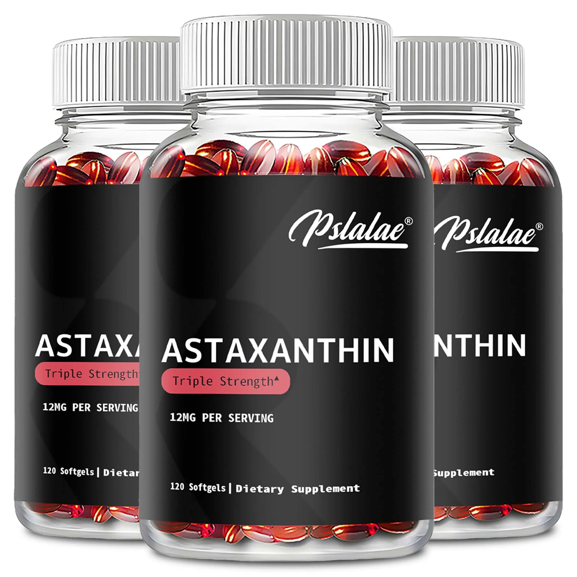 Astaxanthin - Promotes Eye, Joint, Skin and Heart Health, Improves Concentration and Memory  - 120 Capsules