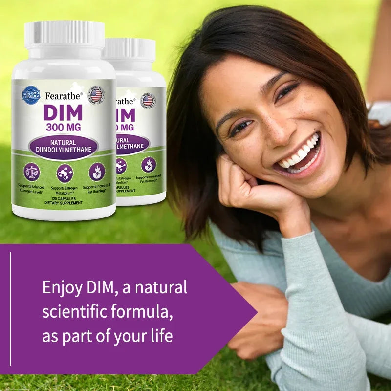 DIM Supplement for Men and Women (Diindolylmethane Estrogen Blocking Supplement, Hormonal Acne, Hormone Balance)